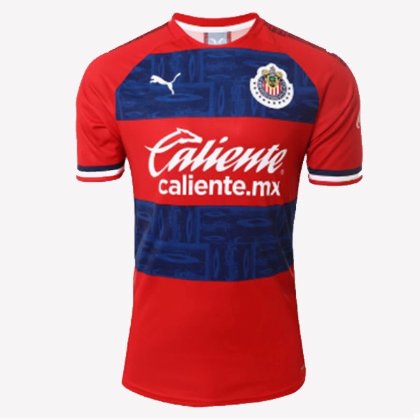 Tailandia Camiseta CD Guadalajara 1ª Mujer 2019-2020 Rojo Azul